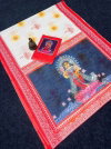 Mg 471 Navdurga Navratri Special Plain Linen Sarees Exporters In India